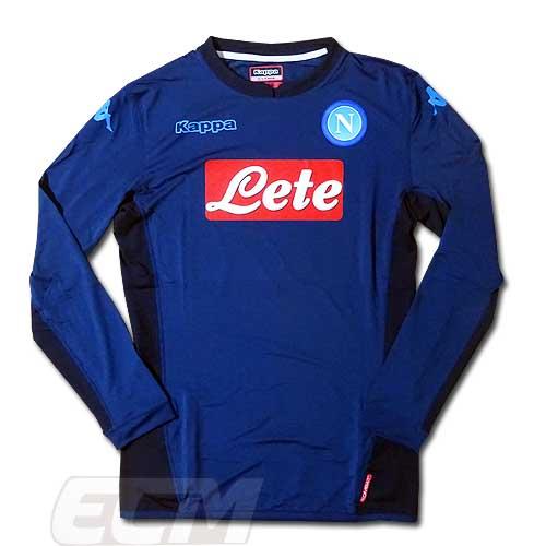 予約ECM32】【国内未発売】ナポリ サード 長袖 欧州カップ用