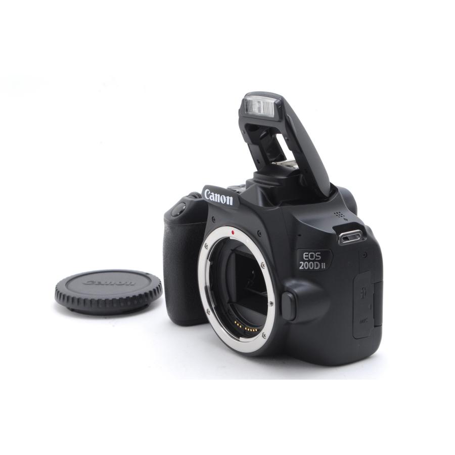 EOS Canon キヤノン 200D II ダブルズームキット 新品SD32GB付き Kiss