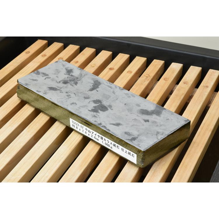 中山アイサ層カラス砥石 仕上砥石 天然砥石 本物保証【未使用品