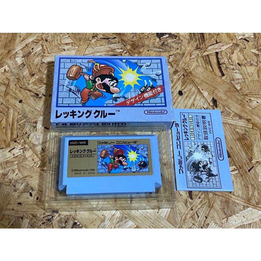任天堂（Nintendo） ファミコン カセット ソフト レッキングクルー 箱