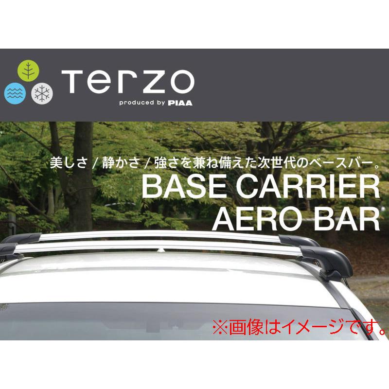 TERZO ヴォクシー ルーフキャリア ZRR70系 H19.6-H25.12 ブラック