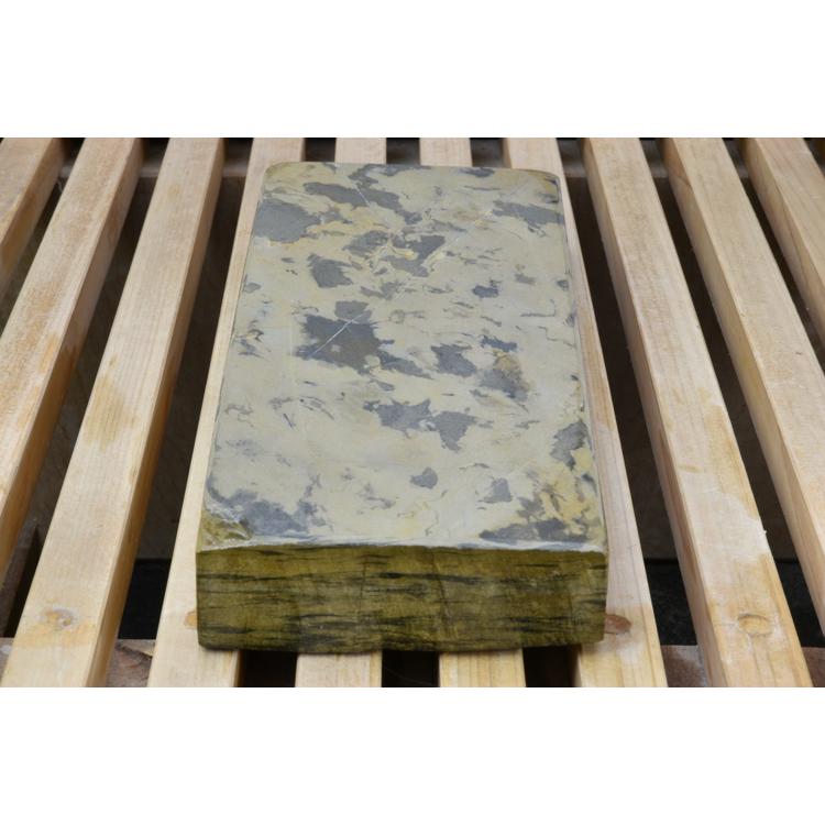 加藤鉱山中山アイサ層カラス砥石 大極上 仕上砥石 本物保証【使用品