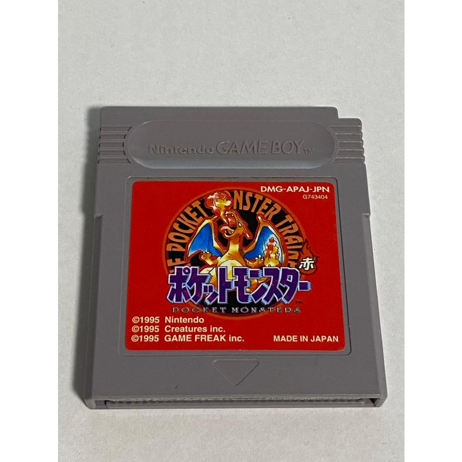 任天堂（Nintendo） ゲームボーイ ソフト ポケットモンスター 赤