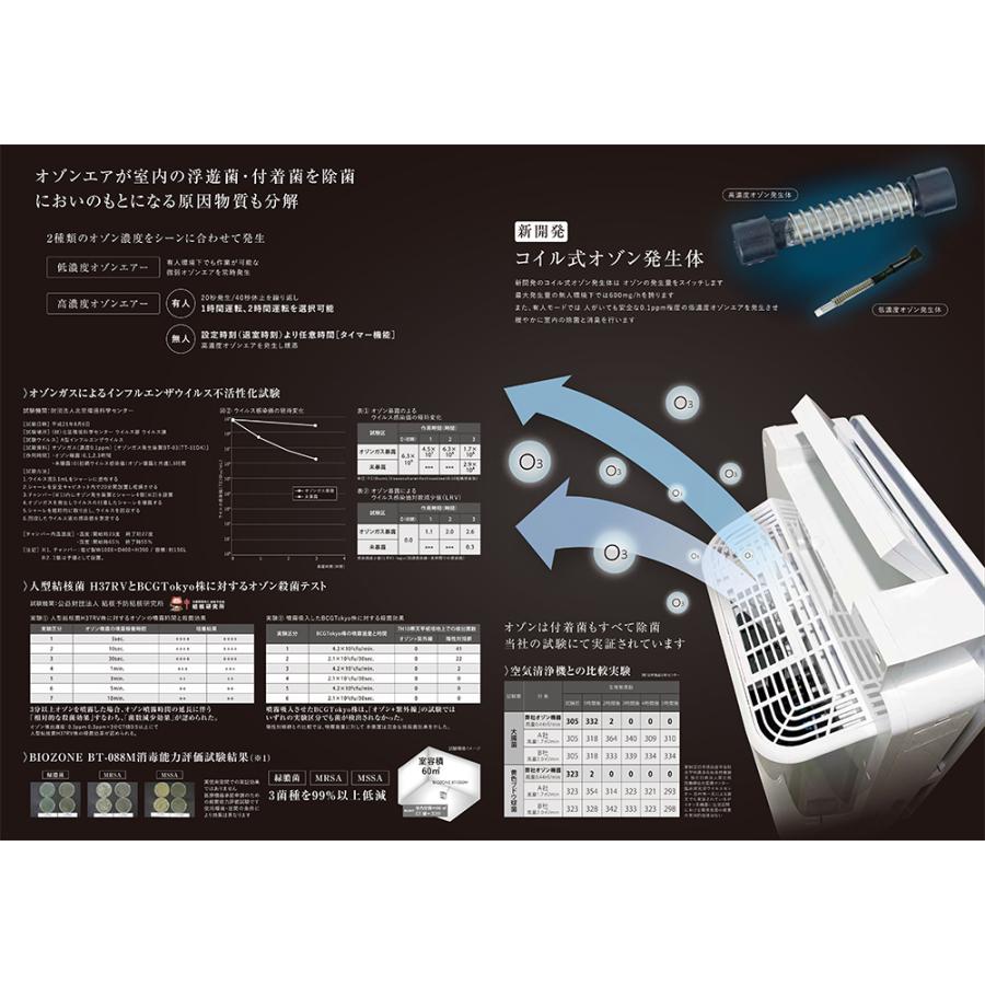 タムラテコ 空気清浄機能付オゾンガス発生装置 BT-180H 1台（感染症