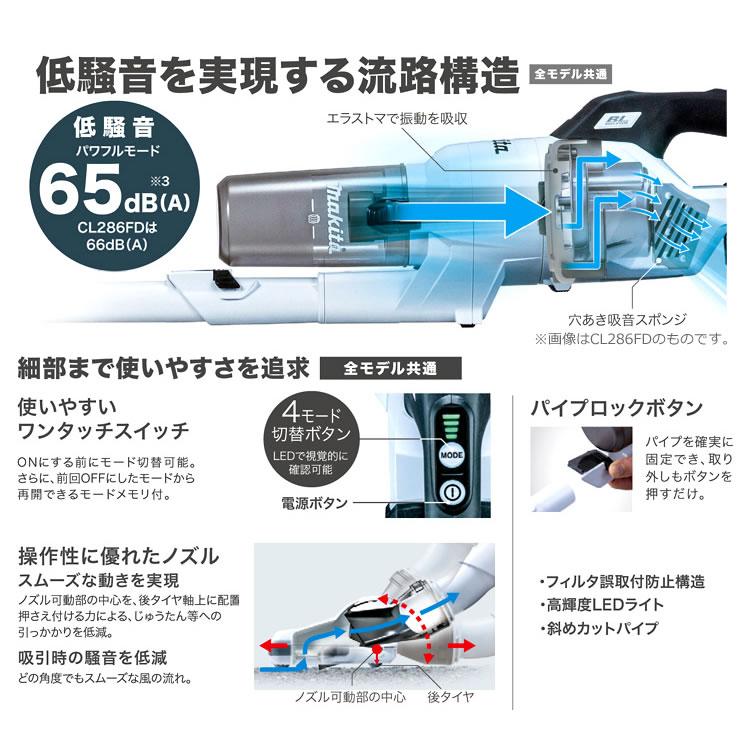 マキタ（makita） CL284FDZO 18V カプセル式 充電式クリーナ(本体のみ