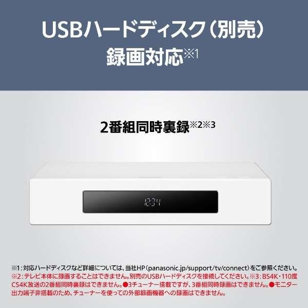 VIERA TH-55LW1L パナソニック 55V型 4K有機ELテレビ ウォールフィット