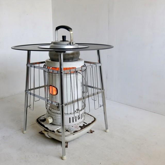 アラジン（Aladdin） 丸型ストーブガード デラックス 墨黒 数量限定品