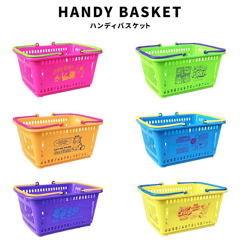 HANDY BASKET ハンディバスケット Betty Boop Mutant Turtles GARFIELD