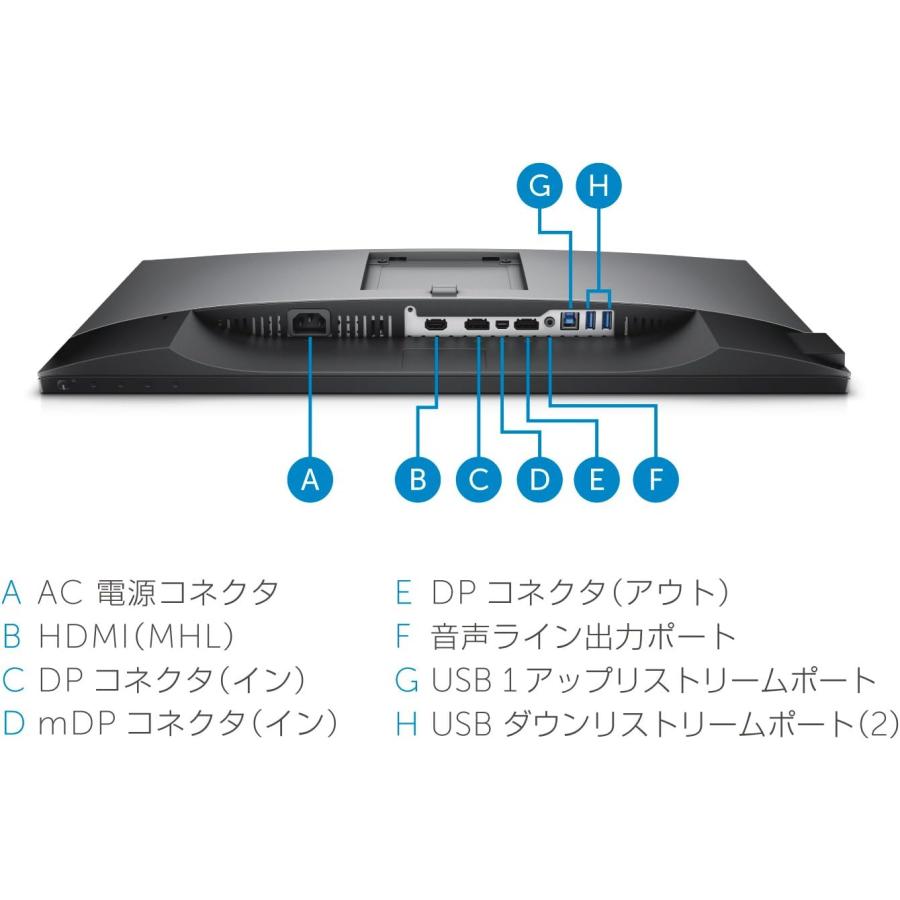 DELL（デル） ディスプレイ モニター U2417H 23.8インチ/FHD/IPS非光沢