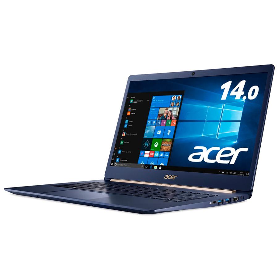 Swift 中古パソコン Acer 5 SF514 Office 2019 Core i5-1035G1 1.00