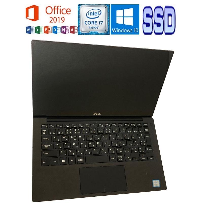 XPS 13 中古パソコン Dell 9350 Microsoft Office 2019 Core i5 6200U