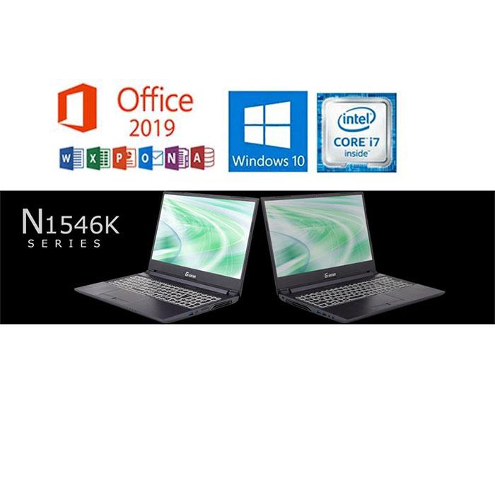 G-GEAR note ゲーミングノートPC N1546K-710/T Microsoft Office 2019
