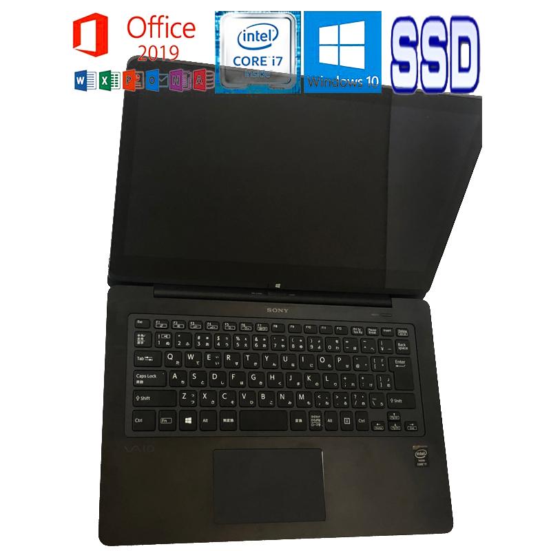 VAIO Fit 中古パソコン タブレット SONY Fit13A SVF13N1A1J Microsoft