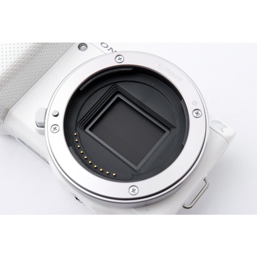 SONY（ソニー） NEX-5 N ホワイト レンズキット 美品 本物の一眼