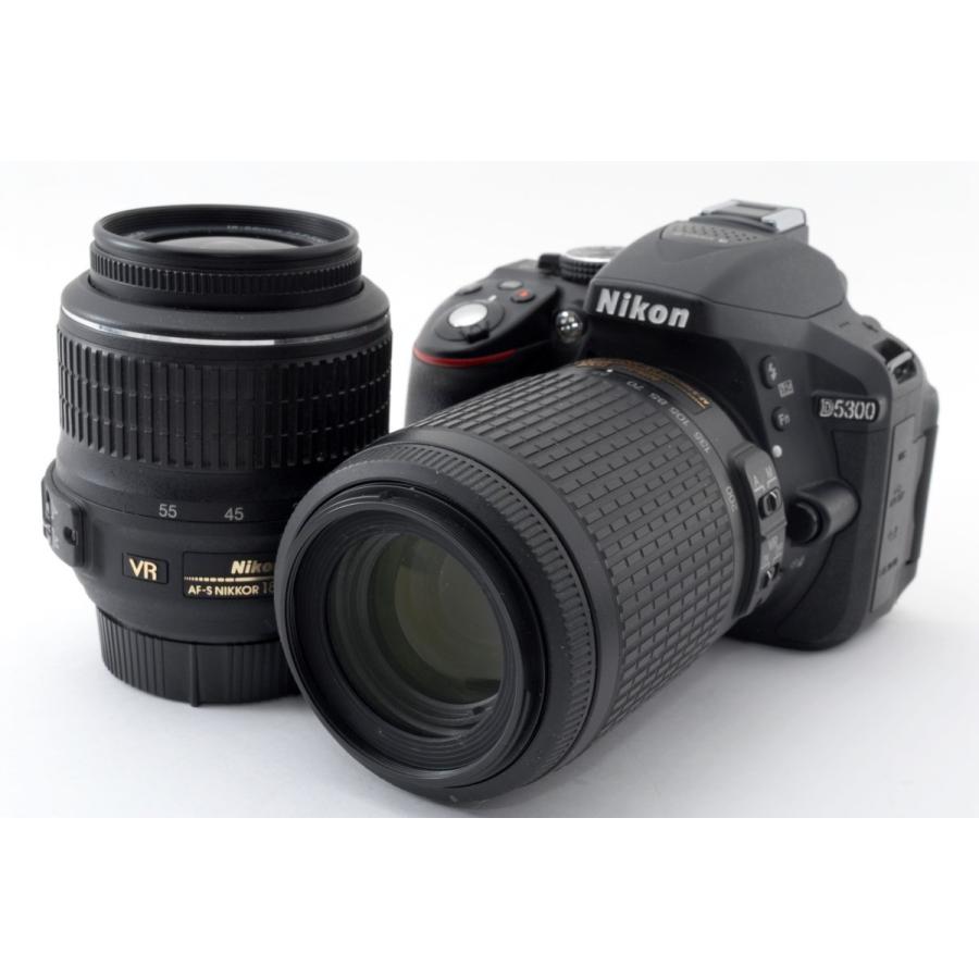 ニコン（Nikon） Nikon D5300 ダブルレンズセット ブラック 美品