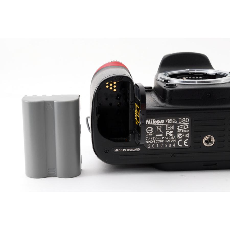 ニコン（Nikon） Nikon D80 ダブルズームセット 美品 ストラップ