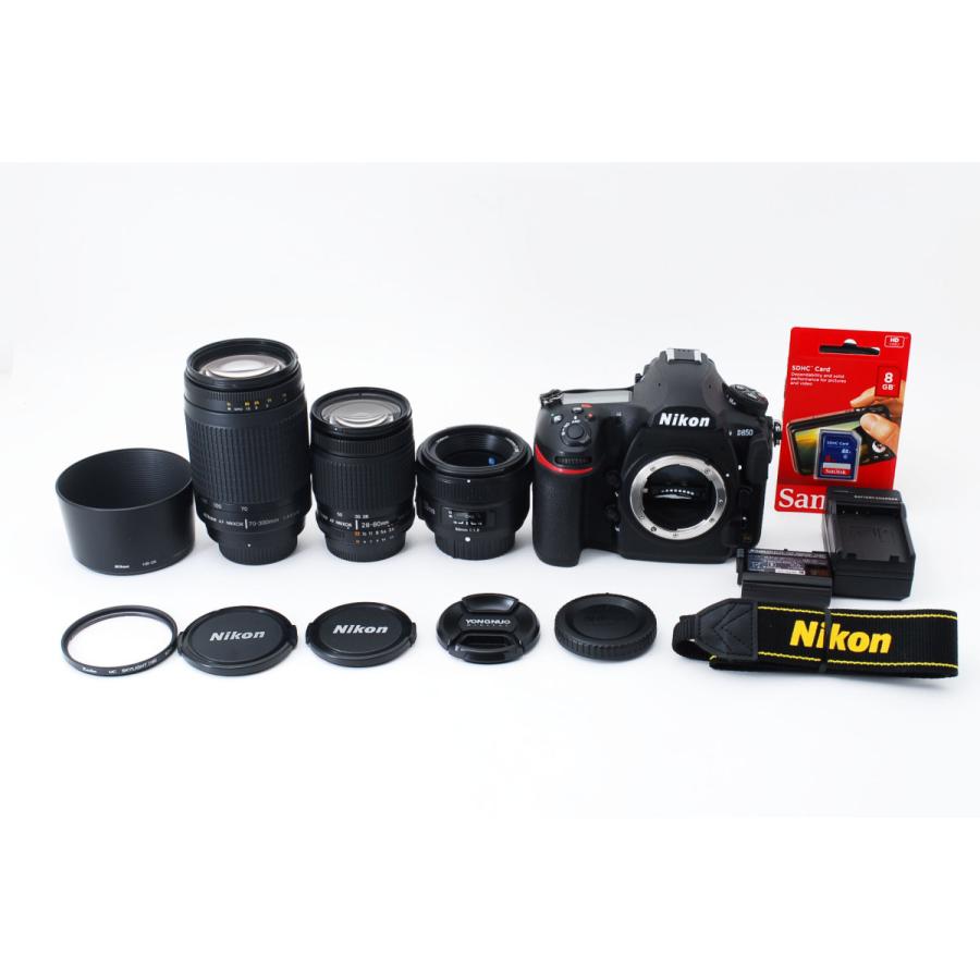 ニコン（Nikon） Nikon D850 トリプルレンズセット 美品 4575万画素