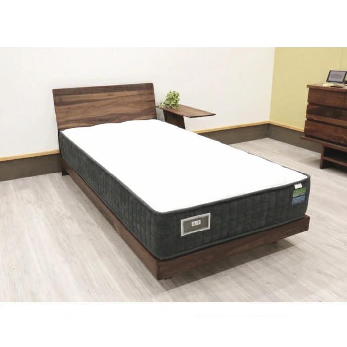 ベッドフレーム セミダブルベッド セミオーダーメイド サイズ ブラック