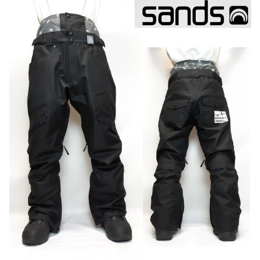 SANDS（サンズ） 155915 黒 ブラック パンツ ウェア スノーボード