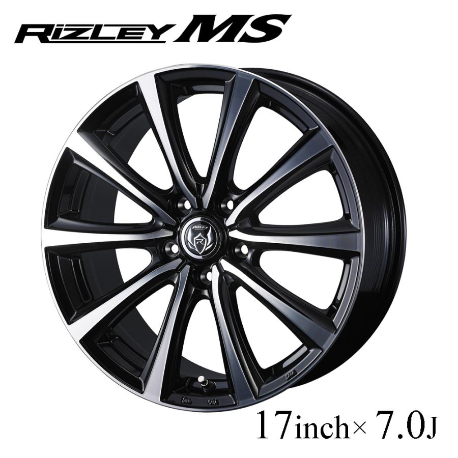 WEDS（ウェッズ） ホイール RIZLEY MS 17インチ 7.0J インセット40 48