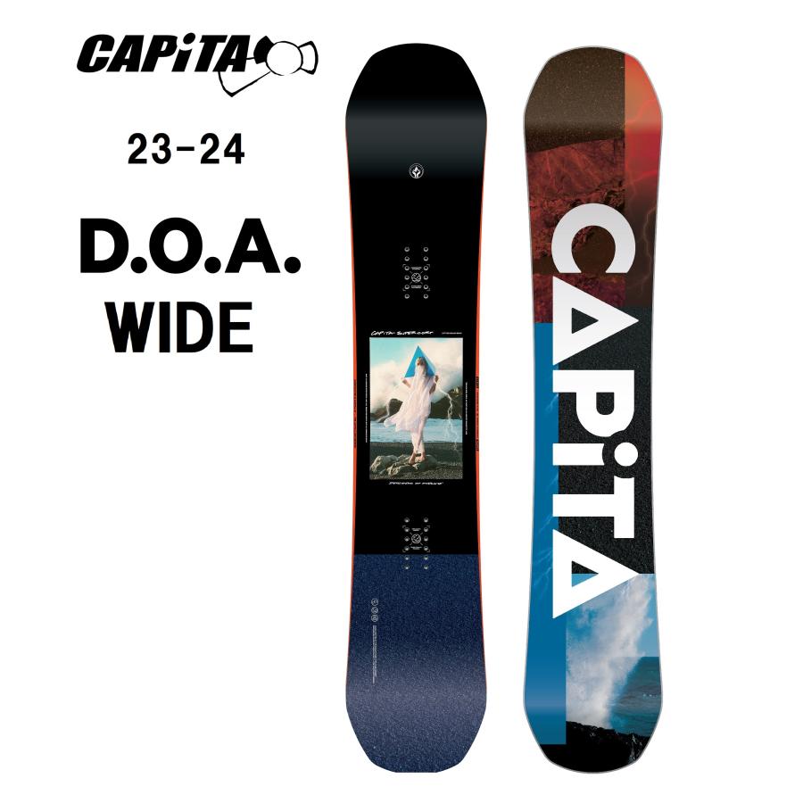 CAPiTA キャピタ 23-24 スノーボード D.O.A WIDE ディーオーエーワイド