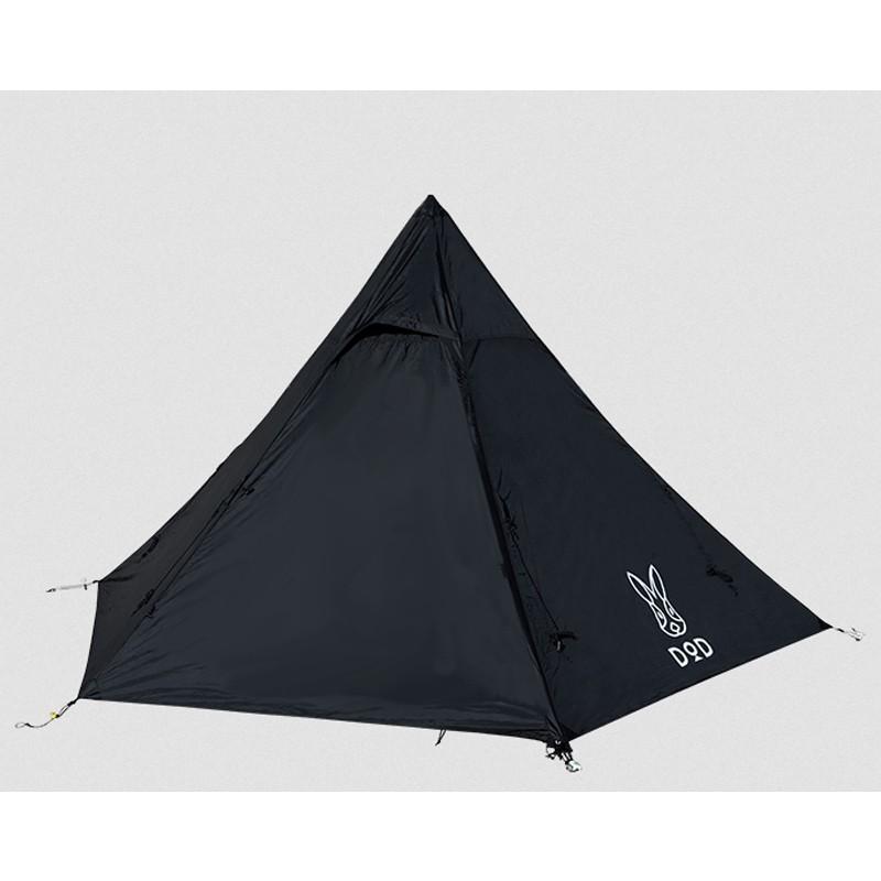 DOD（ディオーオーディー） テント ワンポールテント S ブラック