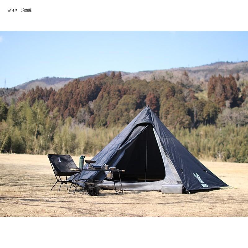 DOD（ディオーオーディー） テント ワンポールテント S ブラック