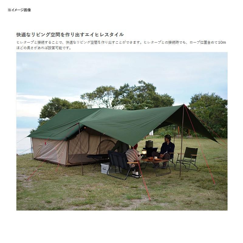 DOD（ディオーオーディー） テント エイテント カーキ : ナチュラム