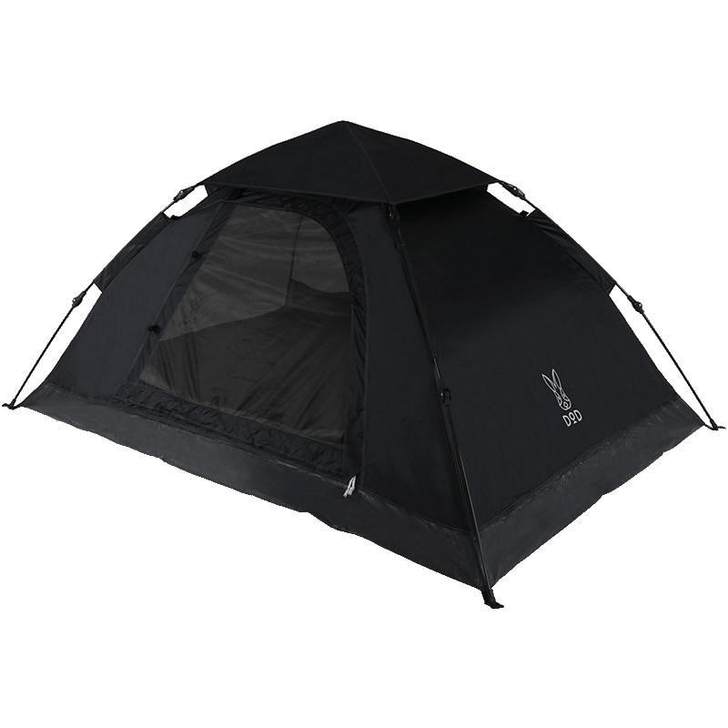 DOD（ディオーオーディー） テント ワンタッチテント ブラック