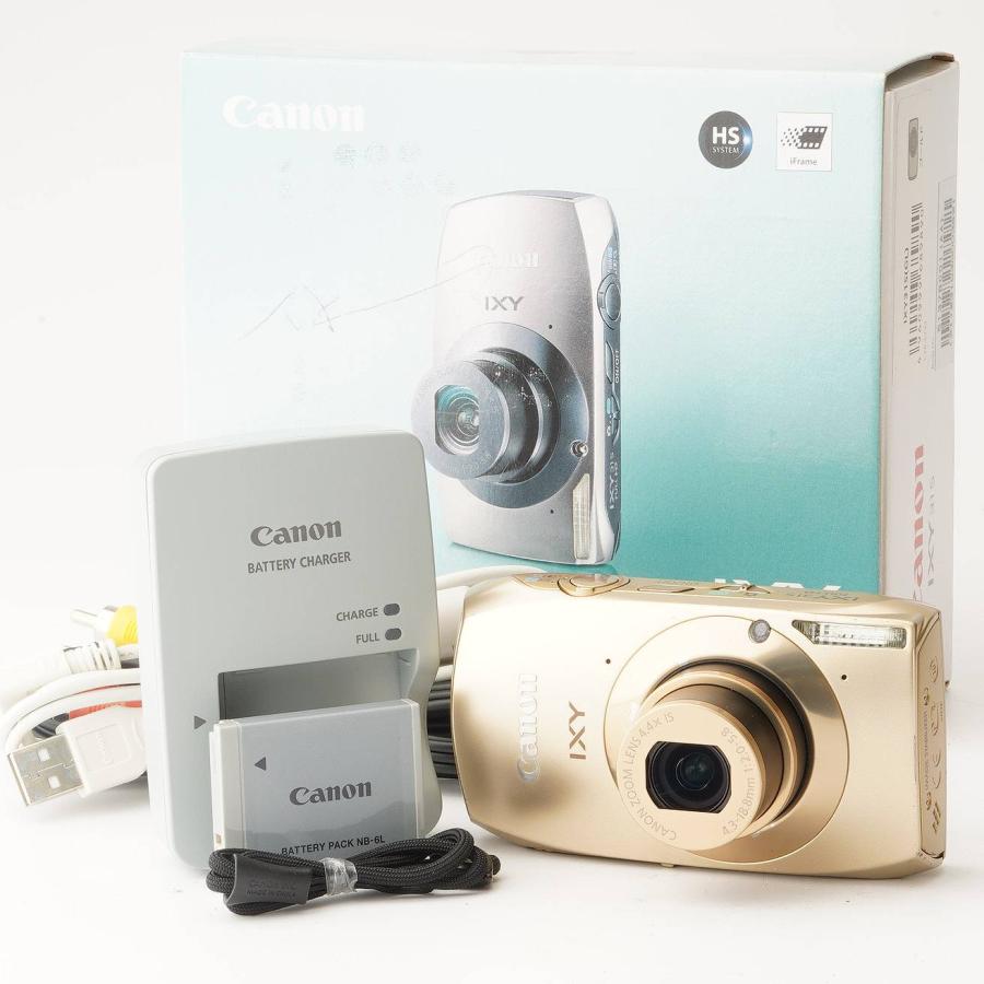 キヤノン（Canon） Canon IXY 31 S ゴールド : ナチュラル・カメラ