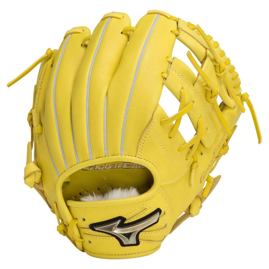 Global Elite ミズノ ジュニアグローブ ナチュラルライム 少年軟式用