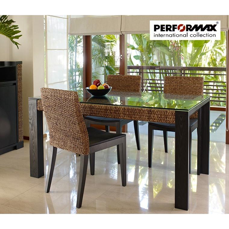 ダイニング テーブル 食卓 高品質 ウォーターヒヤシンス アジアン 家具