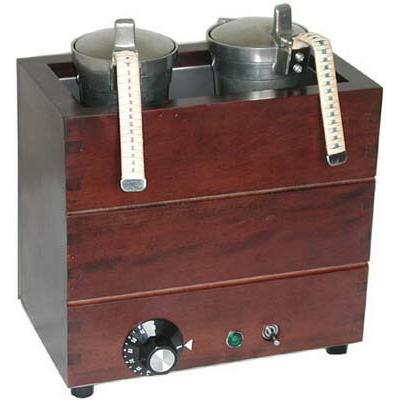 業務用 酒燗器 電気式 燗どうこ かんすけ匠 TKD-2（2合錫チロリ2個付き