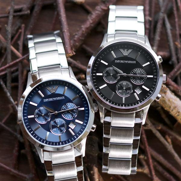 EMPORIO ARMANI エンポリオアルマーニ 時計 メンズ クロノグラフ