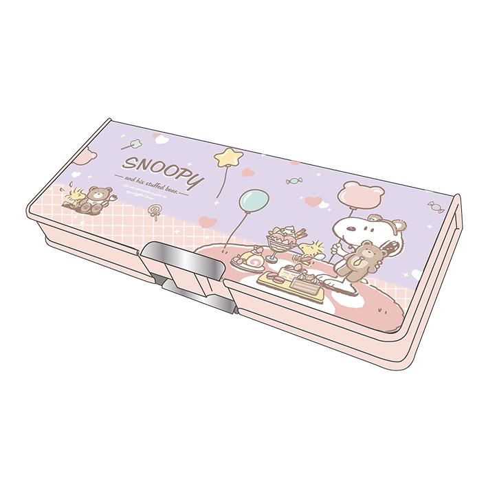 クツワ（KUTSUWA） スヌーピー 筆箱 両面 コンパクト ピッタントン