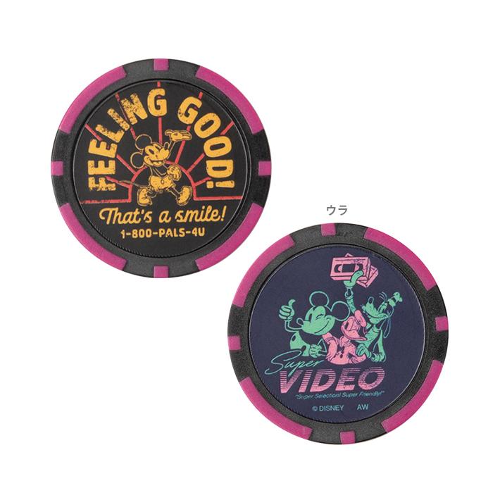 Disney（ディズニー） ゴルフマーカー ゴルフ用品 GOLF PLAYER MARKER