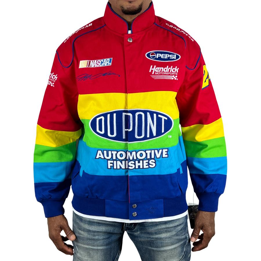 JH Design NASCAR Twill Jacket DUPONT AUTOMOTIVE FINISHES デュポン