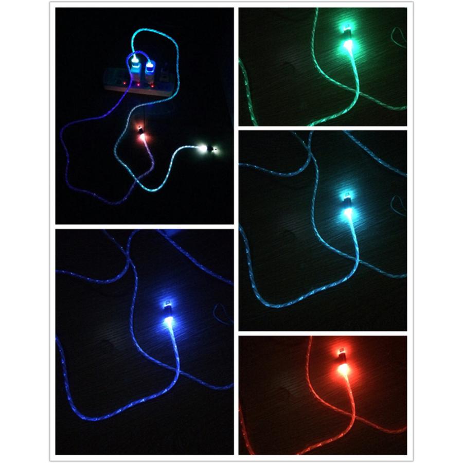 iphone 16 15 14 13 充電ケーブル 7色光る LED ins ゆっくり typec