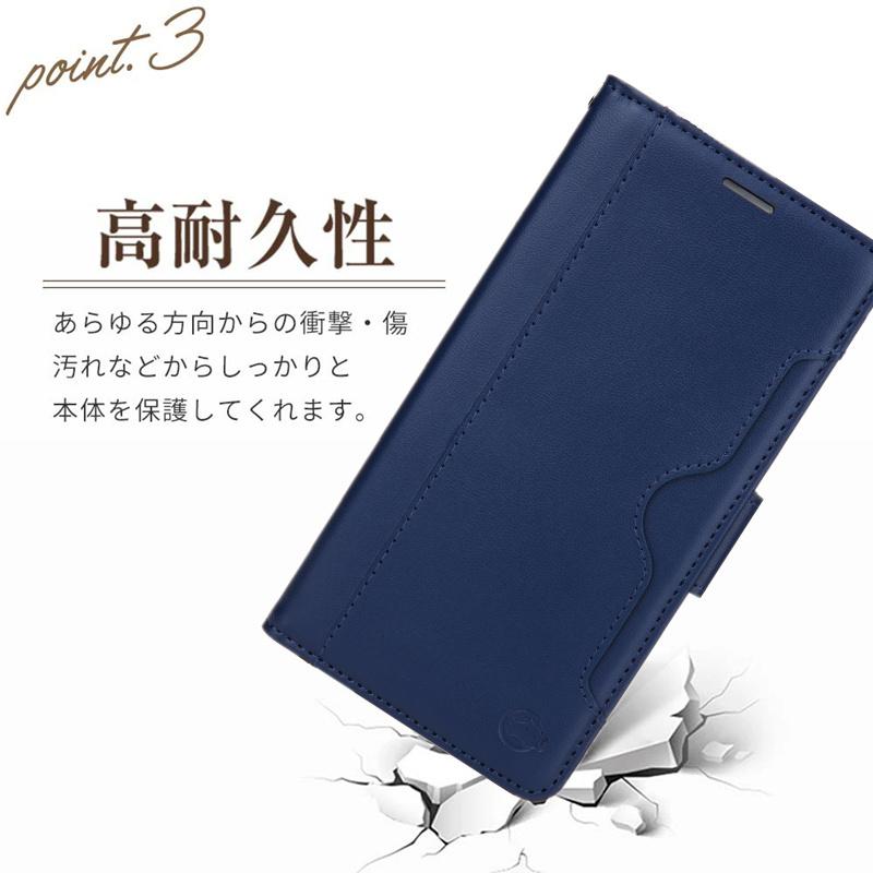 高品質 iPhone 14 13 ケース カバー 手帳型 マグネット 13pro 財布 SE3