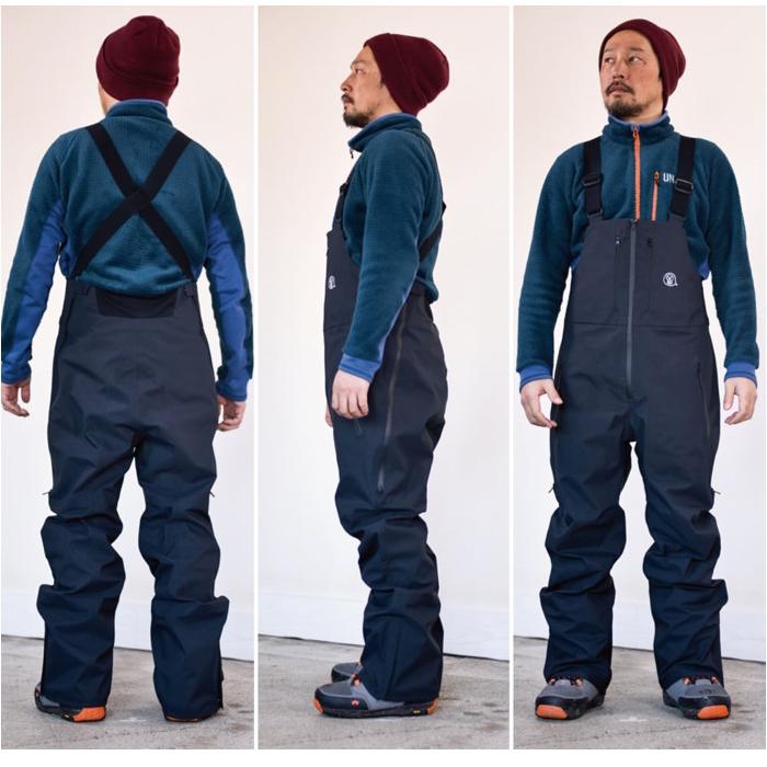AA（ダブルエー） 【unfudge】アンファッジ 23-24 PEEP BIB PANTS