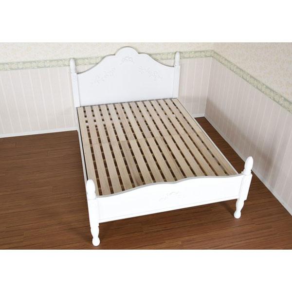 ベッドフレーム 単品 ダブル ベッド ベット 姫系 かわいい