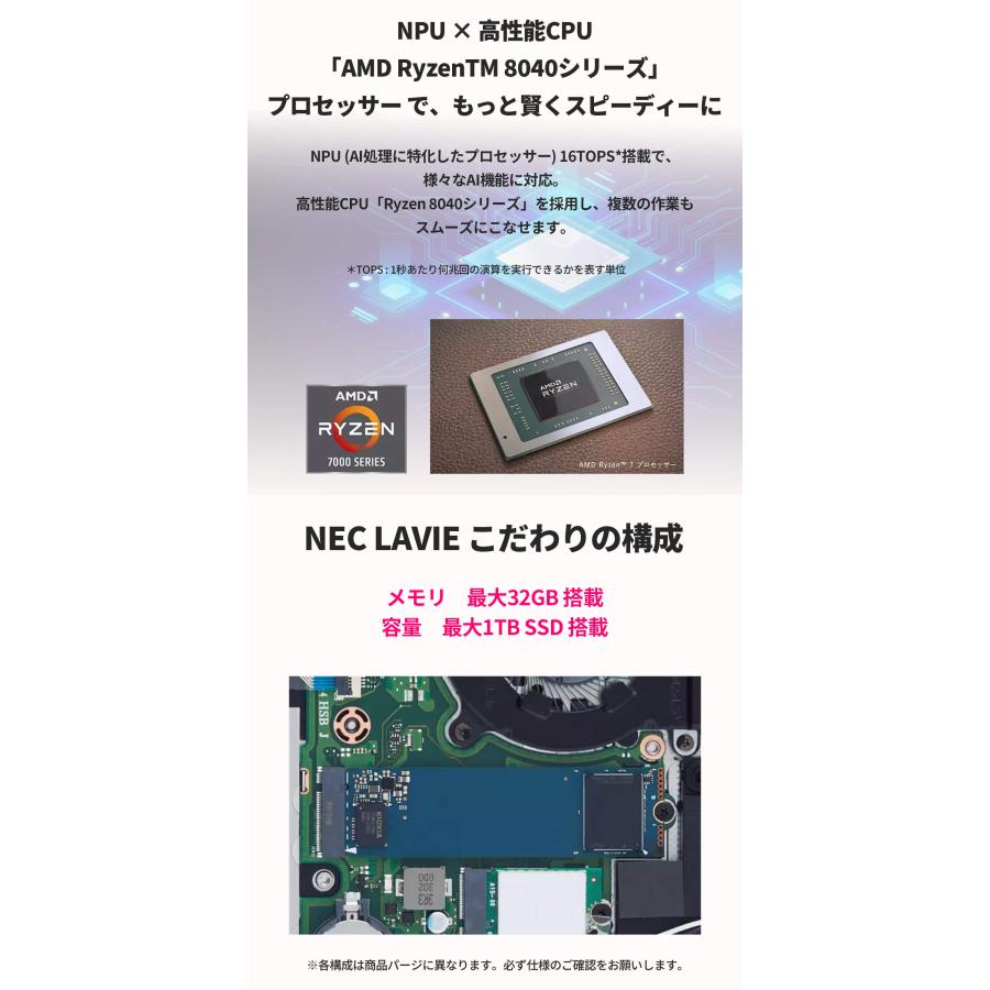 NEC ntc NEC 軽量 モバイルノートパソコン 公式・新品 officeなし