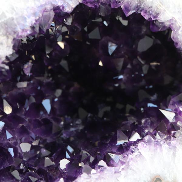 数珠 パワーストーン はな花 アメジストジオード ウルグアイ産 約4470