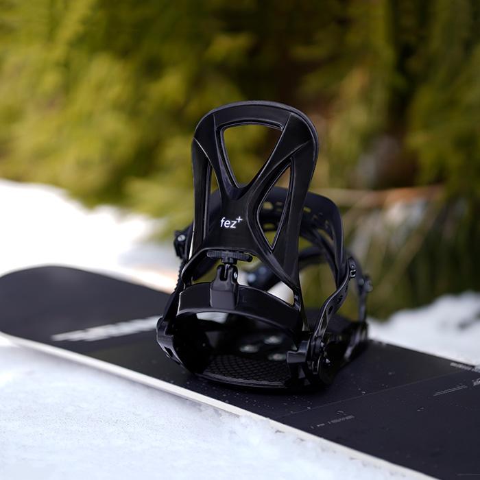 Fezスノーボードハードバインディングblack×REDM/L25cm～28cm 2024年