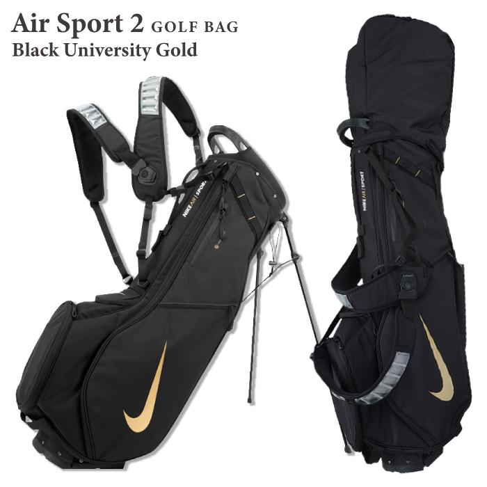 NIKE（ナイキ） ゴルフバッグ NIKE GOLF AIR SPORT 2 GOLF BAG Black