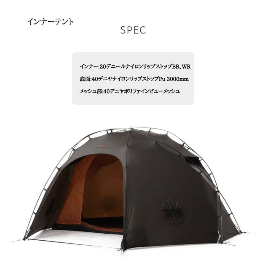 ドームテント バックカントリー オリソン orison 4〜6名 アウトドア