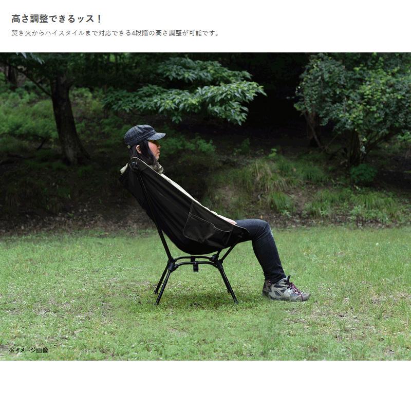 DOD（ディオーオーディー） アウトドアチェア スゴイッス ブラック