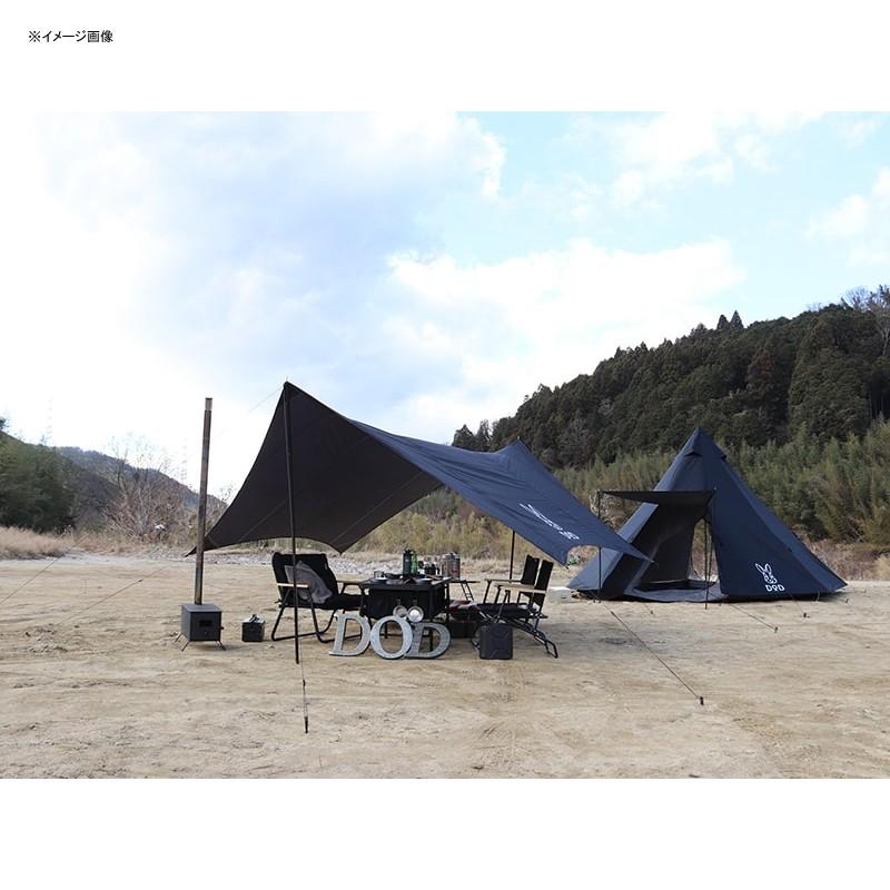 DOD（ディオーオーディー） テント ワンポールテント L ブラック