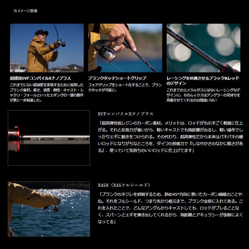 DAIWA（ダイワ） エギングロッド エメラルダス ストイスト RT IL