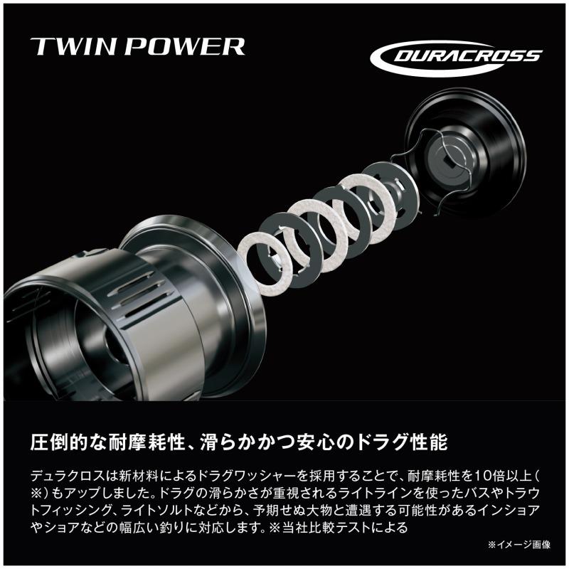 シマノ（SHIMANO） スピニングリール 24 ツインパワー 2500S 2500S